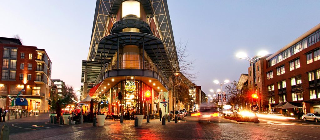 restaurants near one on whiteley in melrose arch